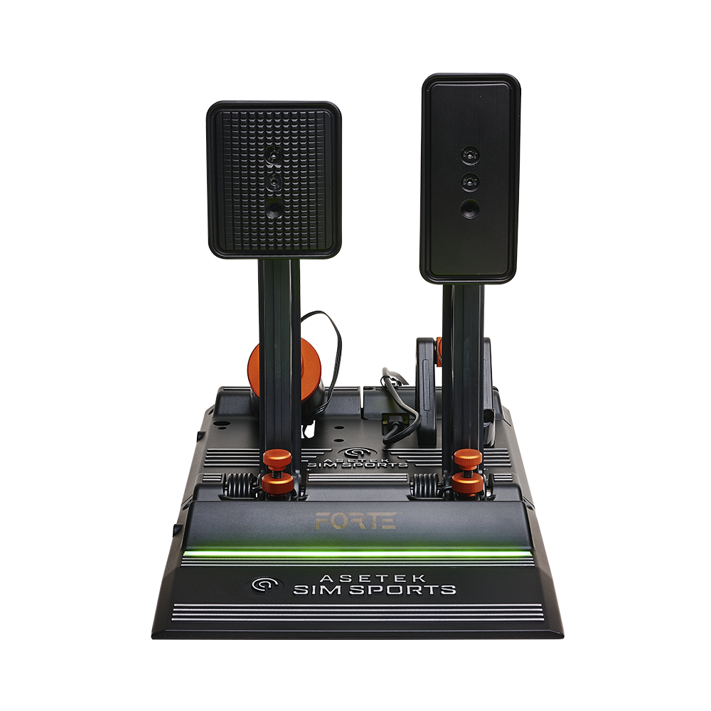 Asetek Simsports Forte® Sim Racing Pedaler Bremse & Speeder