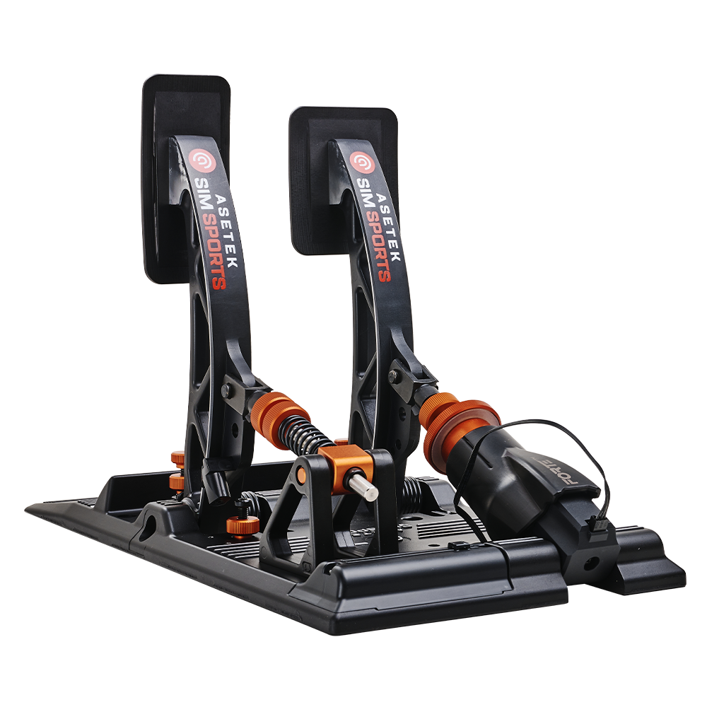 Asetek Simsports Forte® Sim Racing Pedaler Bremse & Speeder