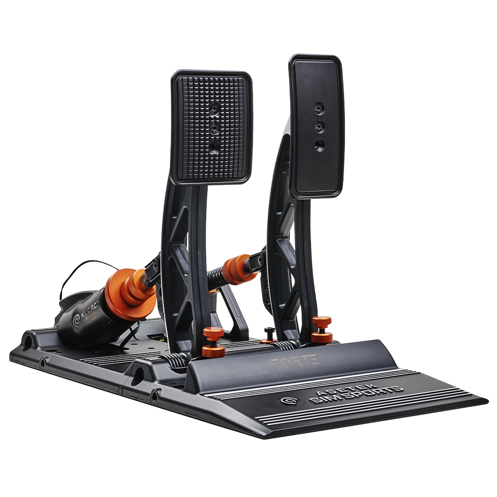 Asetek Simsports Forte® Sim Racing Pedaler Bremse & Speeder