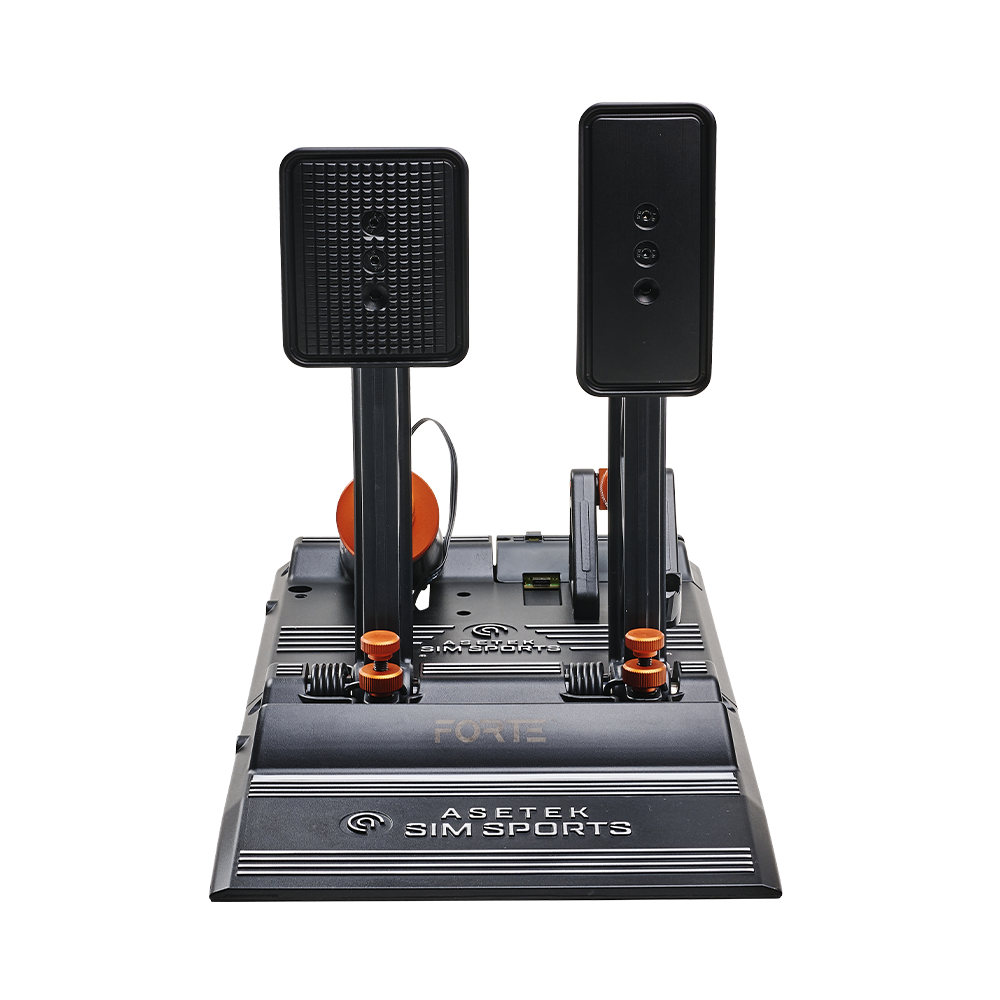 Asetek Simsports Forte® Sim Racing Pedaler Bremse & Speeder