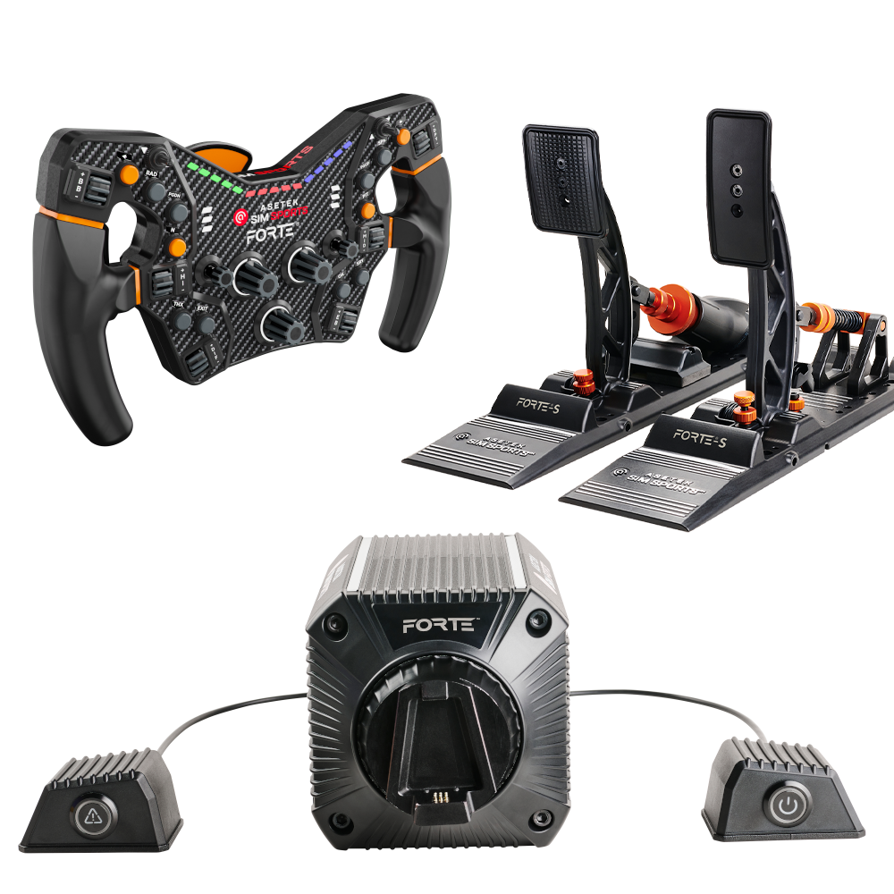 Asetek Simsports Forte S-Series Bundle